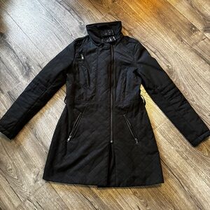 French Connection Women's Black Quilted Jacket